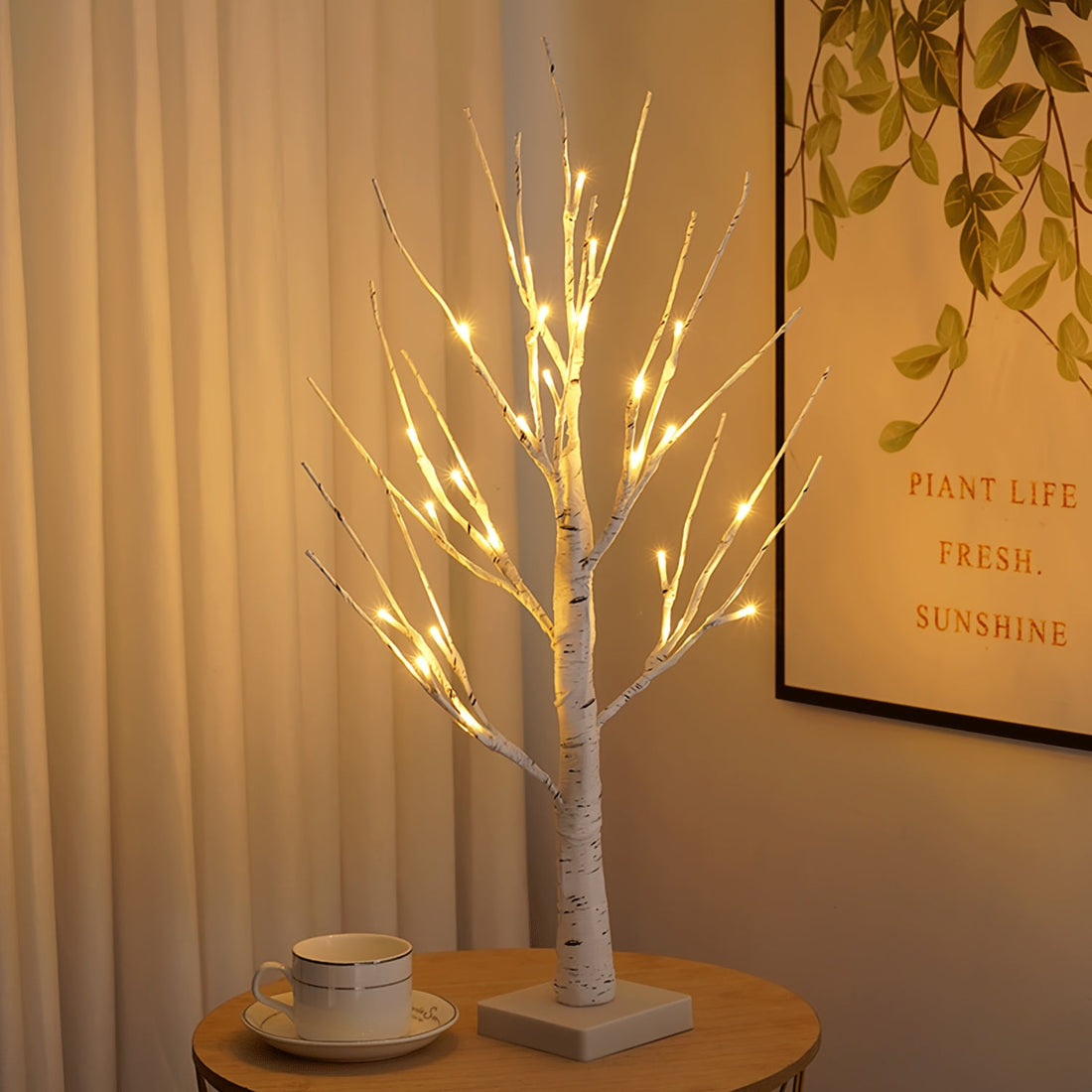 GlowTree - LED Bordsträd med Justerbara Grenar