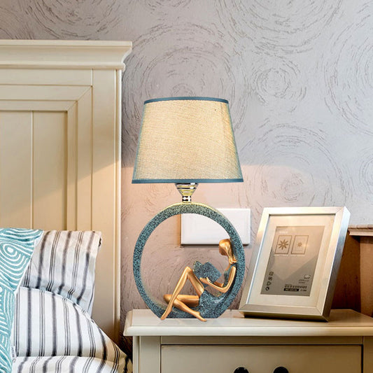 Bordslampa Resinbas Lampa för läsning