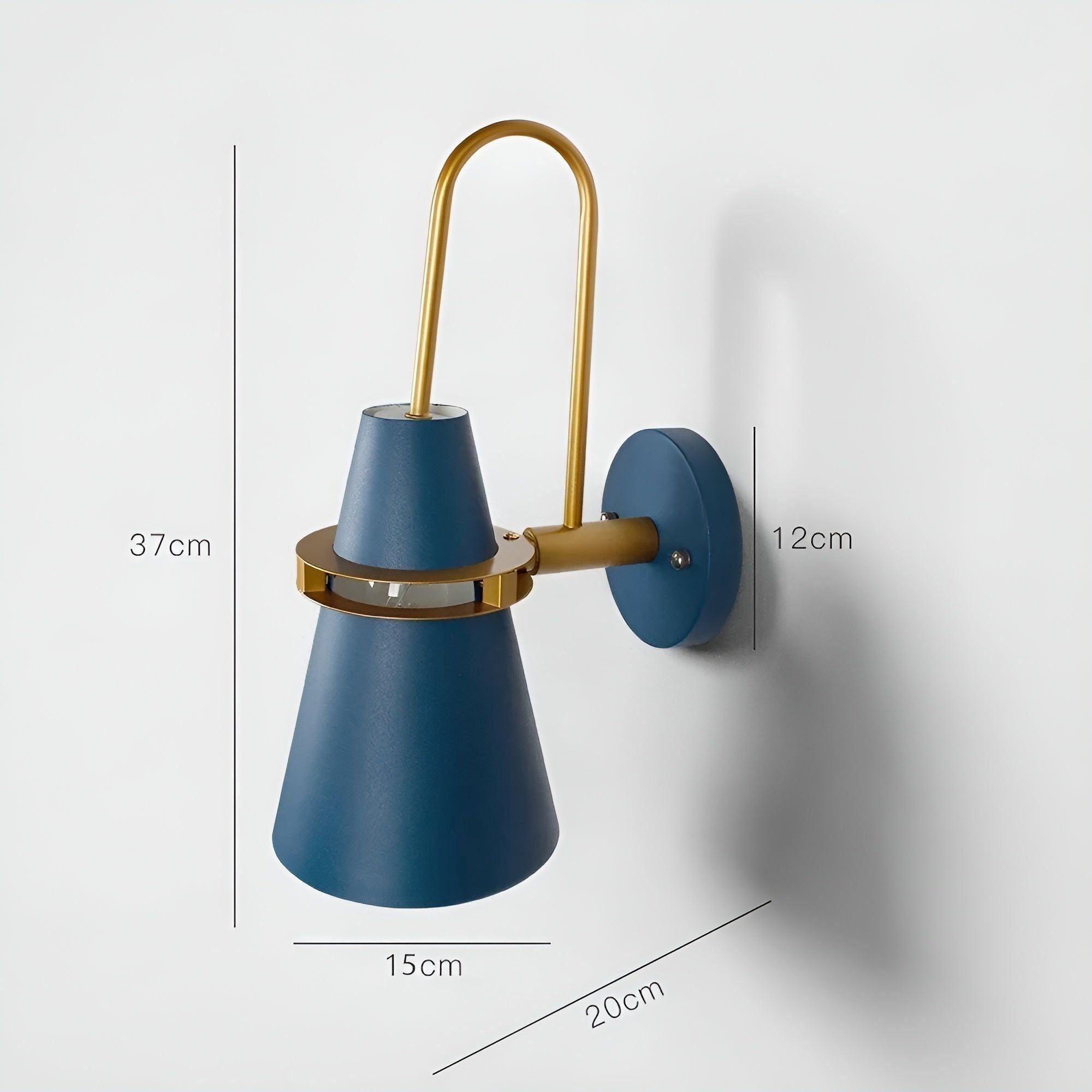 LuxeHorn Glow - Macaron Designer Vägglampa med Modern Horn Elegans