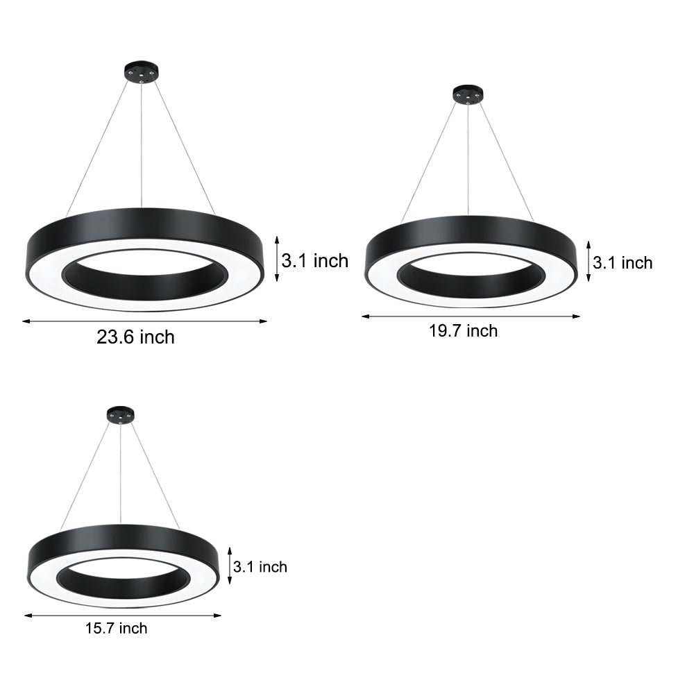 Pendellampa Modern Ring LED KontorsTak