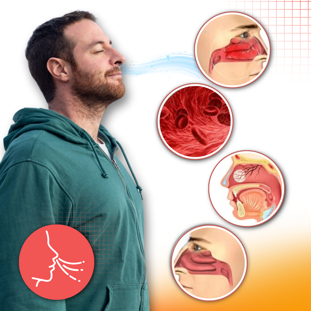 Nasal Terapi Infraröd Ljus Välbefinnande Enhet