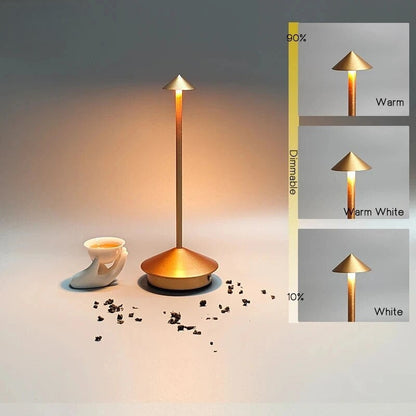 LumoArt Flair - Konstnärlig Bordslampa