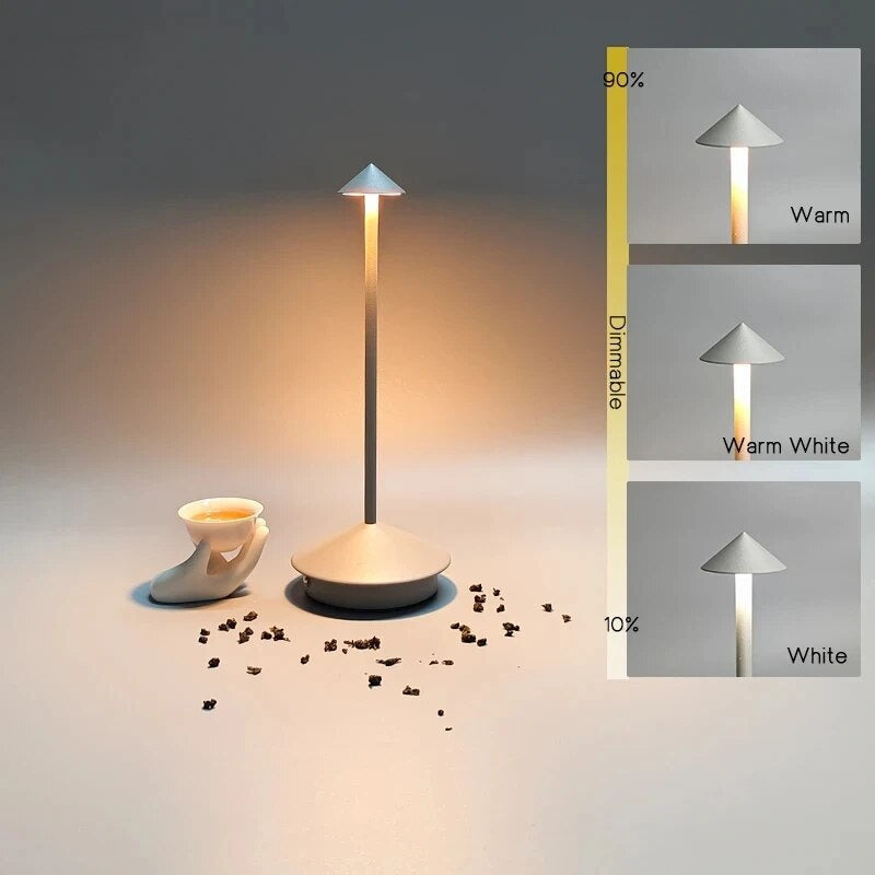 LumoArt Flair - Konstnärlig Bordslampa