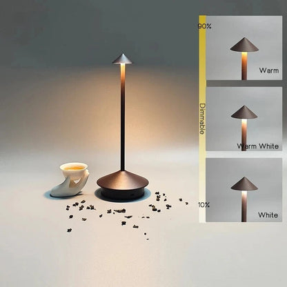 LumoArt Flair - Konstnärlig Bordslampa