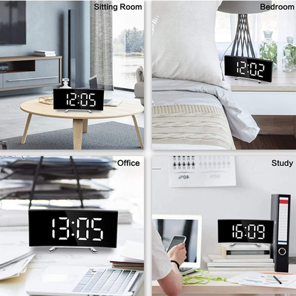NeonTic - Modern LED-klocka med ultraklar display och smart alarmfunktion