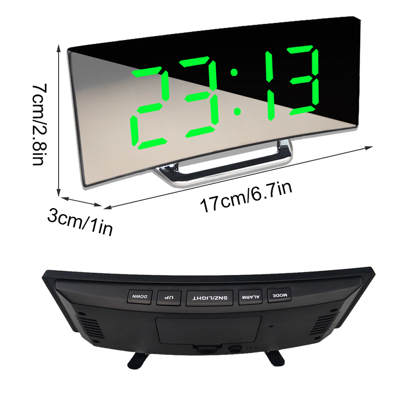 NeonTic - Modern LED-klocka med ultraklar display och smart alarmfunktion