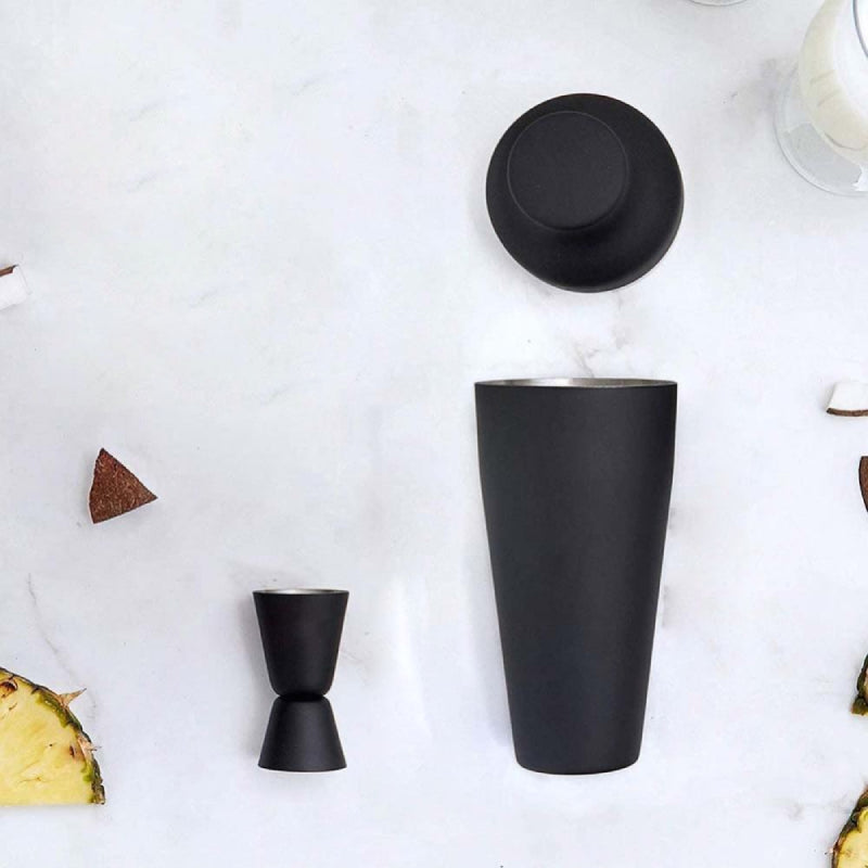 Carvallo – Ghost Black Matte Cocktail Shaker Set med Lyxig Finish