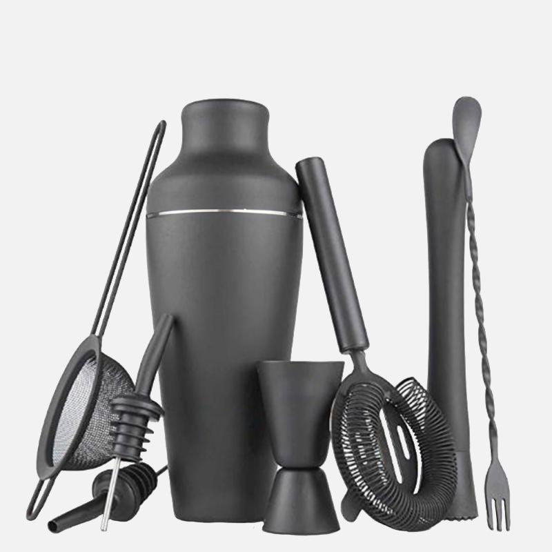 Carvallo – Ghost Black Matte Cocktail Shaker Set med Lyxig Finish