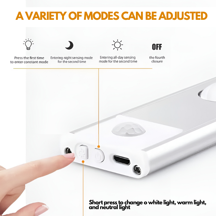 MotionGlow - LED-lampa med sensor