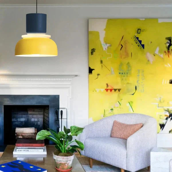 Varm nordisk-inspirerad hänglampa