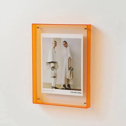 COLORFRAME - Färgglada, transparenta akrylramar för livfulla minnen