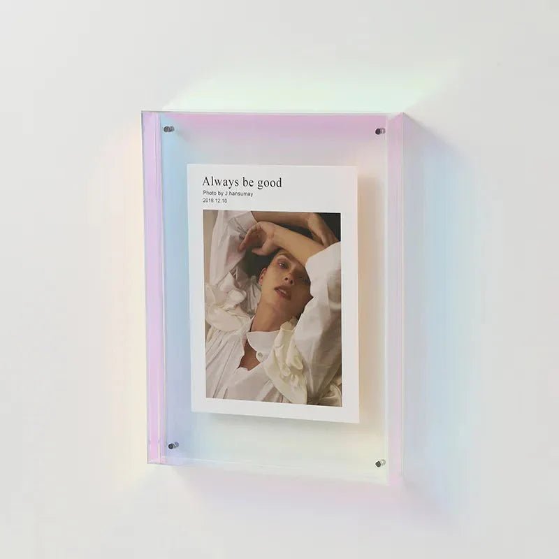 COLORFRAME - Färgglada, transparenta akrylramar för livfulla minnen