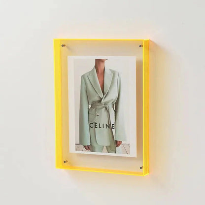 COLORFRAME - Färgglada, transparenta akrylramar för livfulla minnen