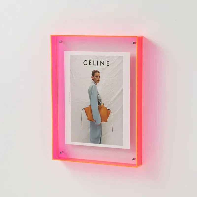 COLORFRAME - Färgglada, transparenta akrylramar för livfulla minnen