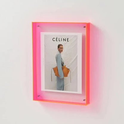 COLORFRAME - Färgglada, transparenta akrylramar för livfulla minnen
