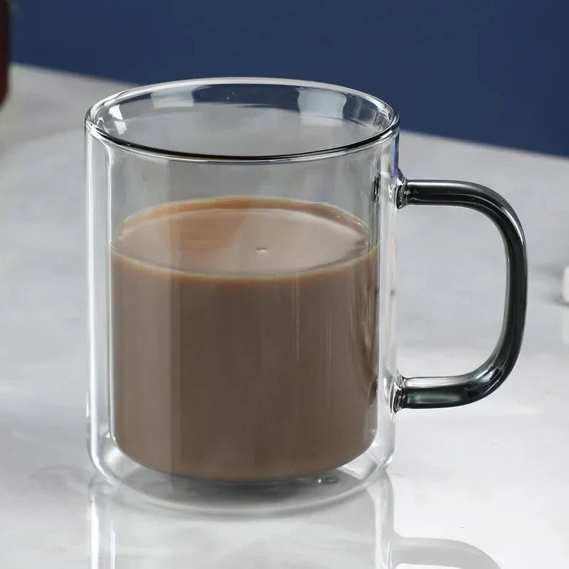 Carvallo – Lyxig dubbelväggad kaffemugg med stilren isolering för bekväm njutning