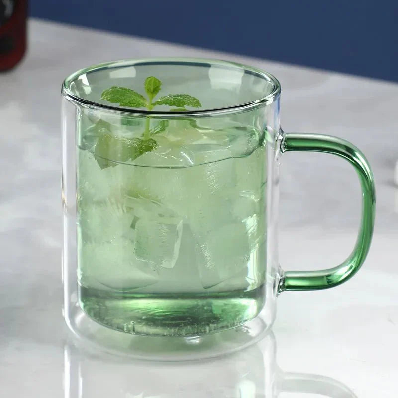 Carvallo – Lyxig dubbelväggad kaffemugg med stilren isolering för bekväm njutning