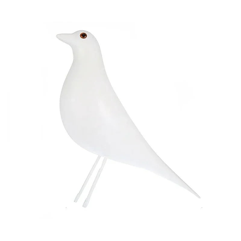 Färgglad Nyhets Fågelhus Ornament Harpiks Skulptur Dekor