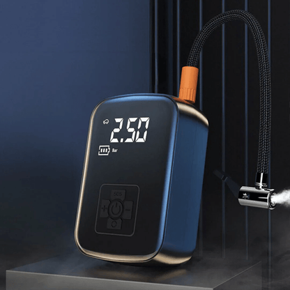 Kompakt elektrisk luftpump – bärbar blåsmaskin för däck, bollar och madrasser