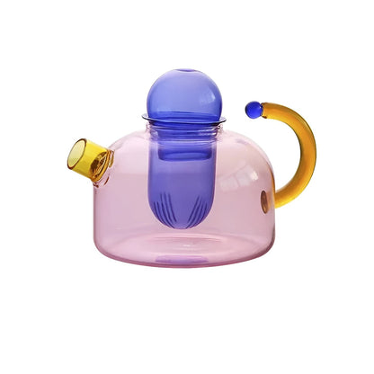 Transparent Kanna &amp; Koppar – Stiligt Set i Kontrastfärger