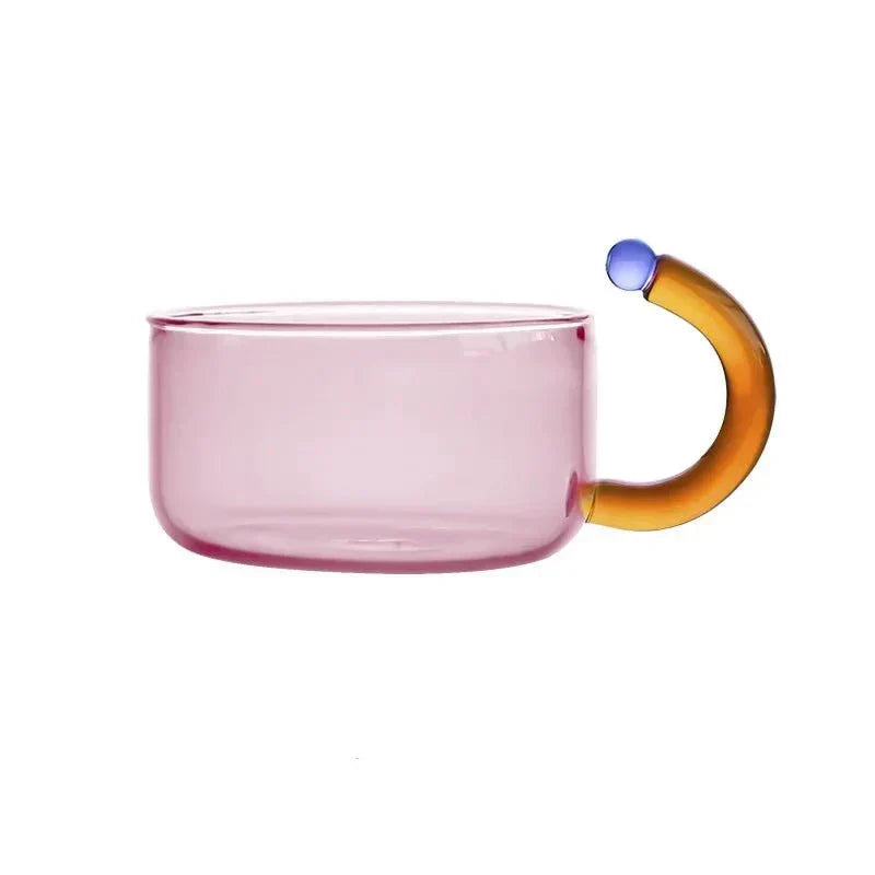 GlowHarmony Lyxig Transparent Kettle och Mug Set