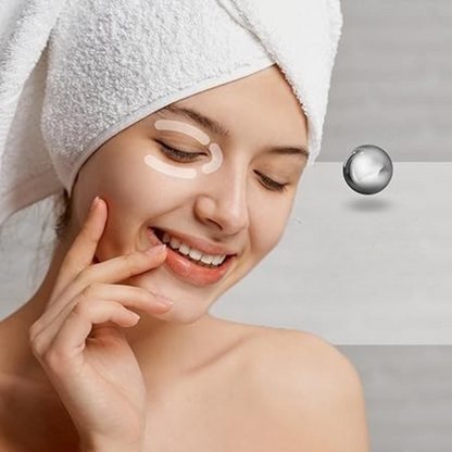 Facial Roller Rostfritt Stål Svullnad Massager