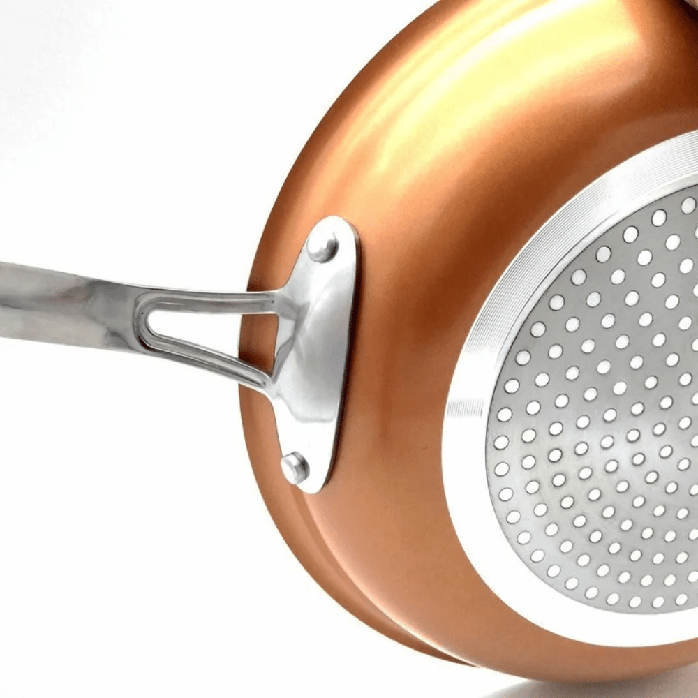 Kopparpanna - Professionell non-stick panna med snabb värmeutveckling