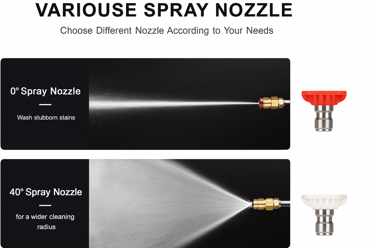 Sladdlös högtryckstvätt - Sladdlös högtryckstvätt för bil, trädgård och terrass