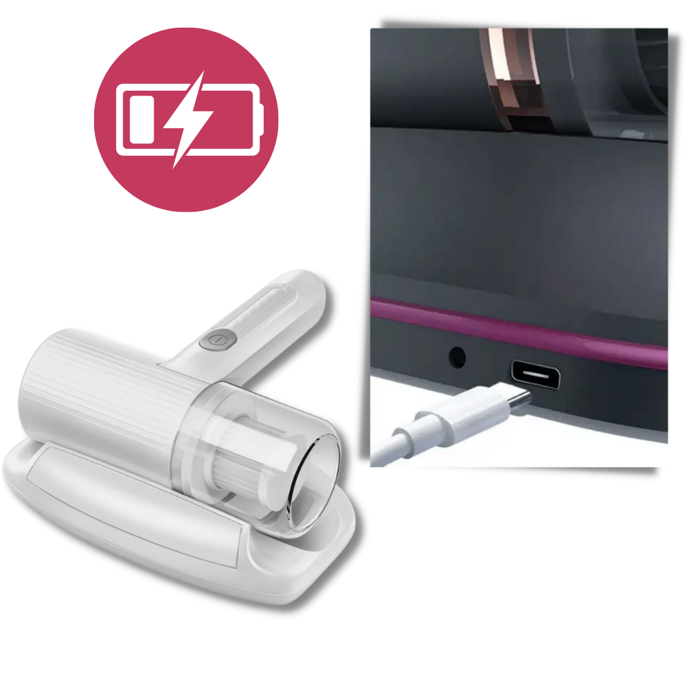 Sladdlös Handhållen UV Madrassdammsugare