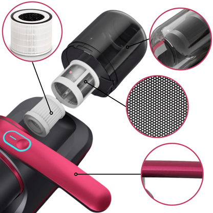 Sladdlös Handhållen UV Madrassdammsugare