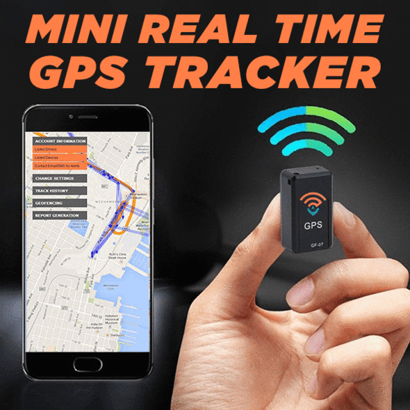 GPS Tracker Mini Bärbar Magnetisk Enhet