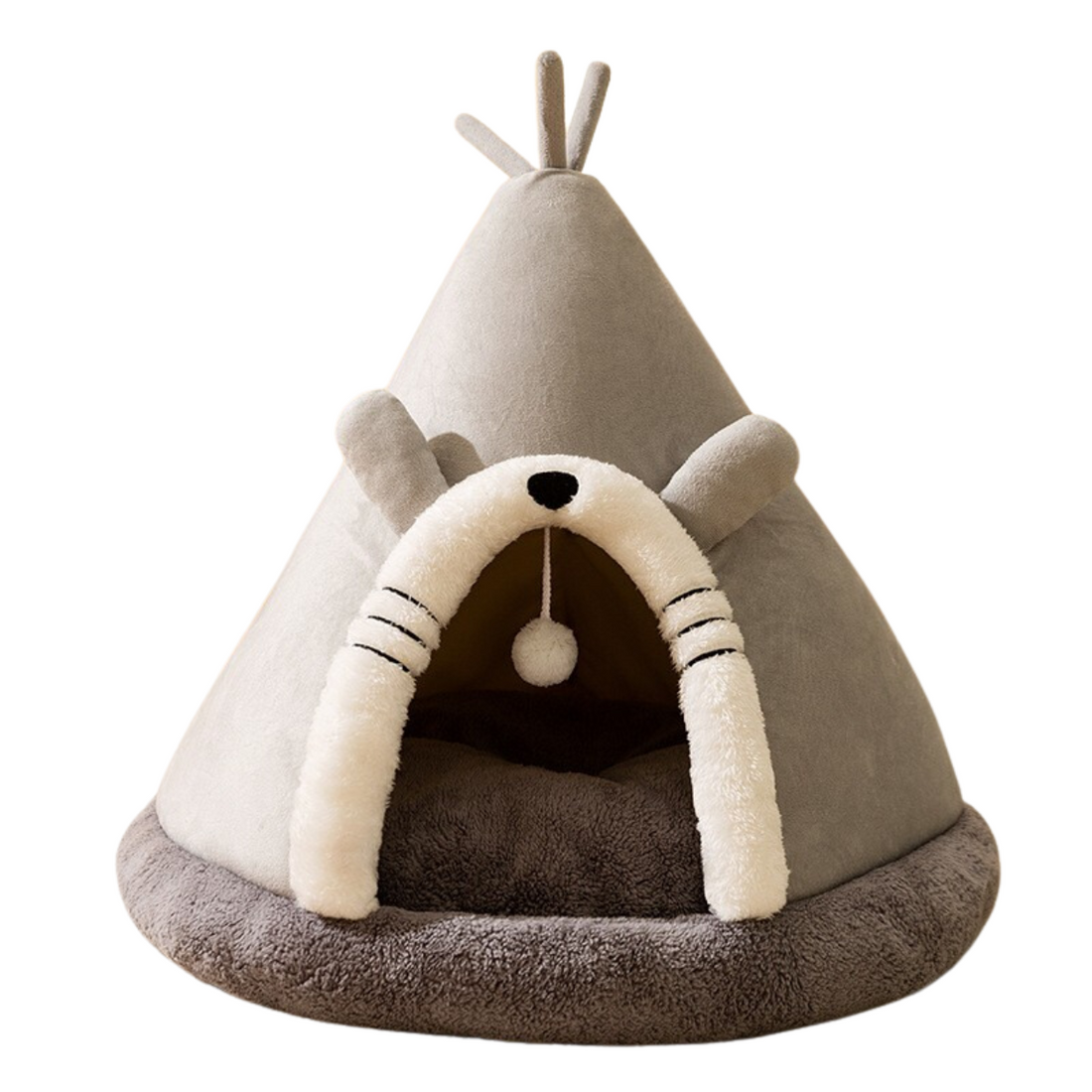 Katt säng Inomhus Varm Plush Tält Hus