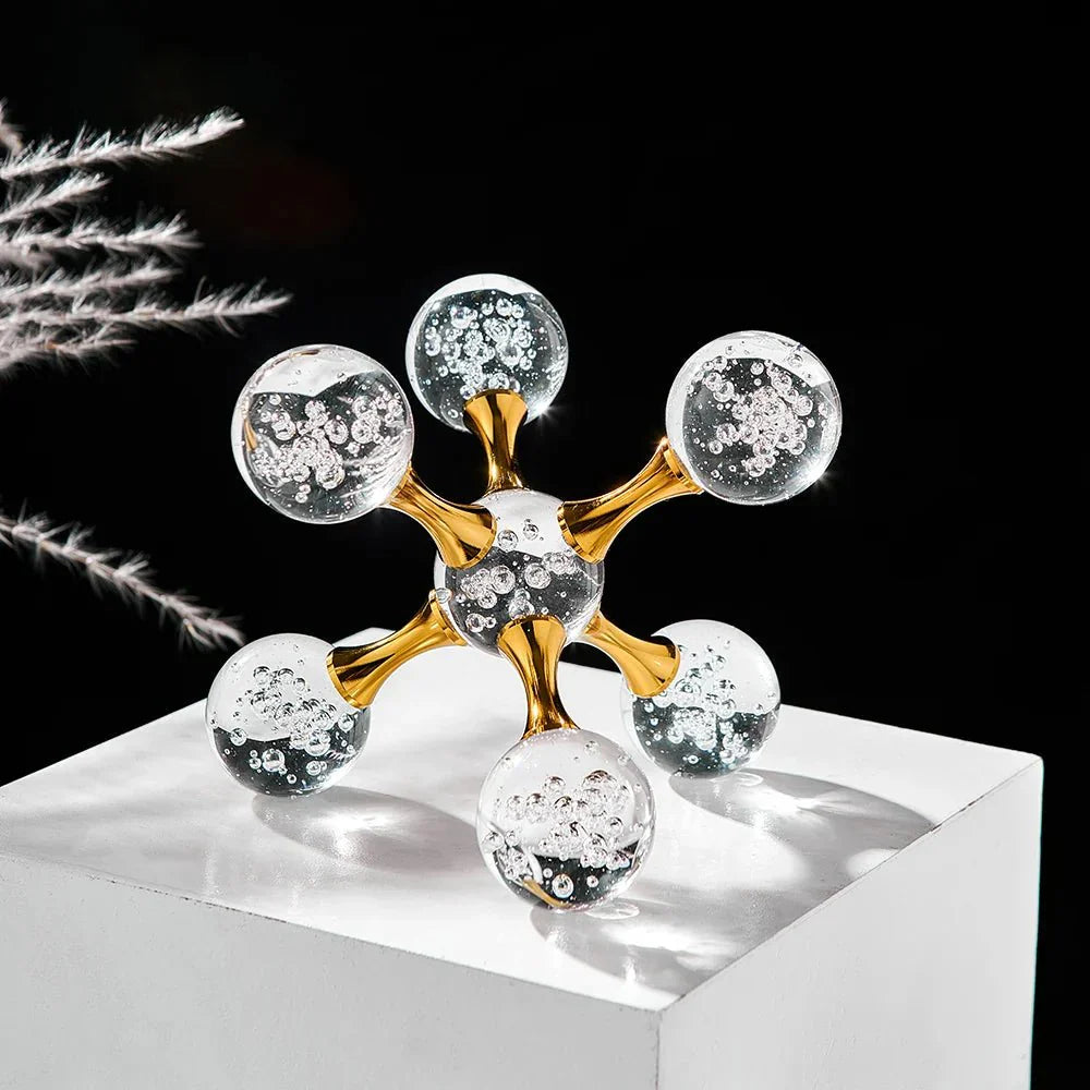Kreativ Konst Kristallboll Bordsdekoration - Glas Lyx