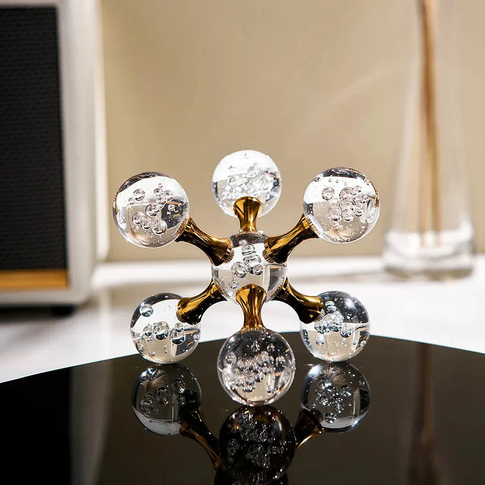 Kreativ Konst Kristallboll Bordsdekoration - Glas Lyx