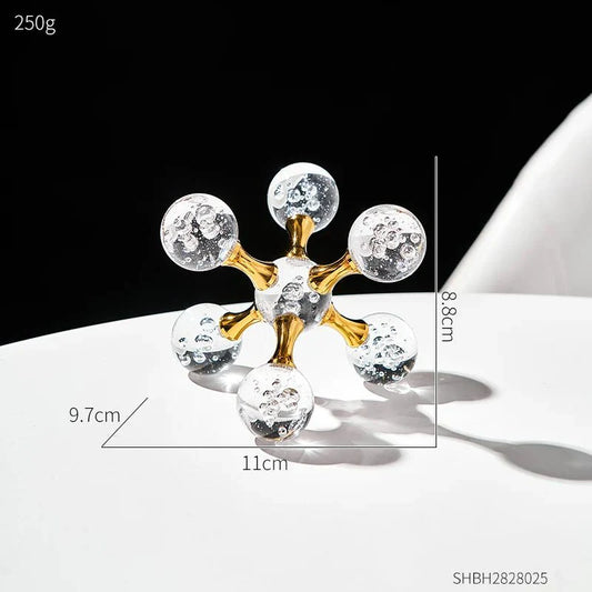 Kreativ Konst Kristallboll Bordsdekoration - Glas Lyx