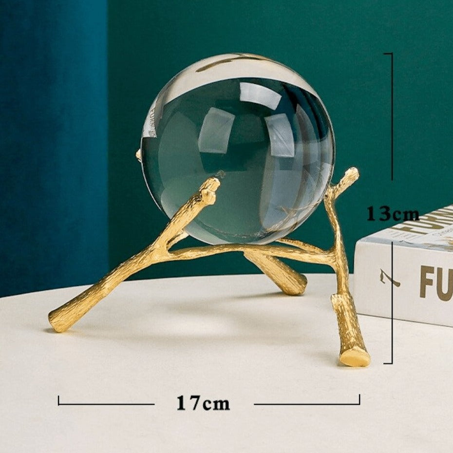 Carvallo – Tidslös Kristallglob med Lyxig Design för en Stilig Atmosfär