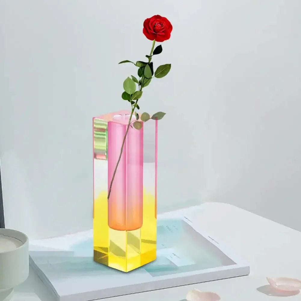 Kristall Effekt Gradient Vaso Modern Akryl Bord Dekor