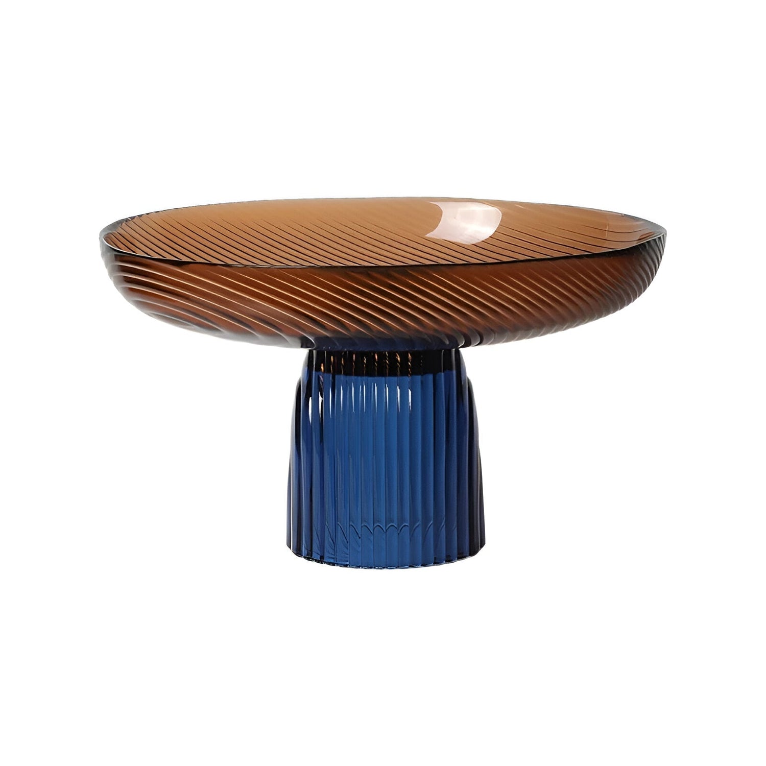 Elegant Kristallglas Fruktskål för Stilfull Heminredning