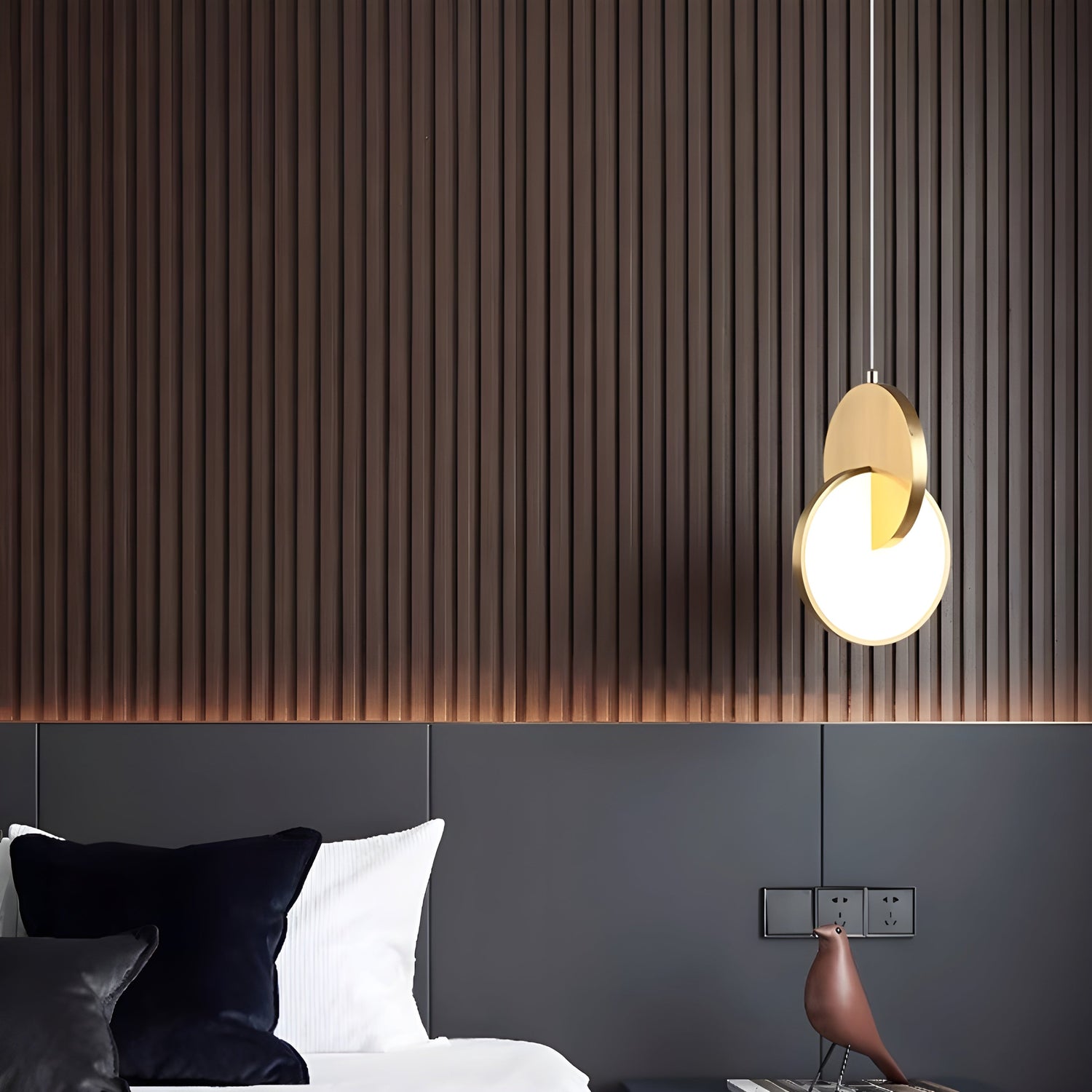 EclipseLuxe Light – Skandinavisk Rund Pendellampa