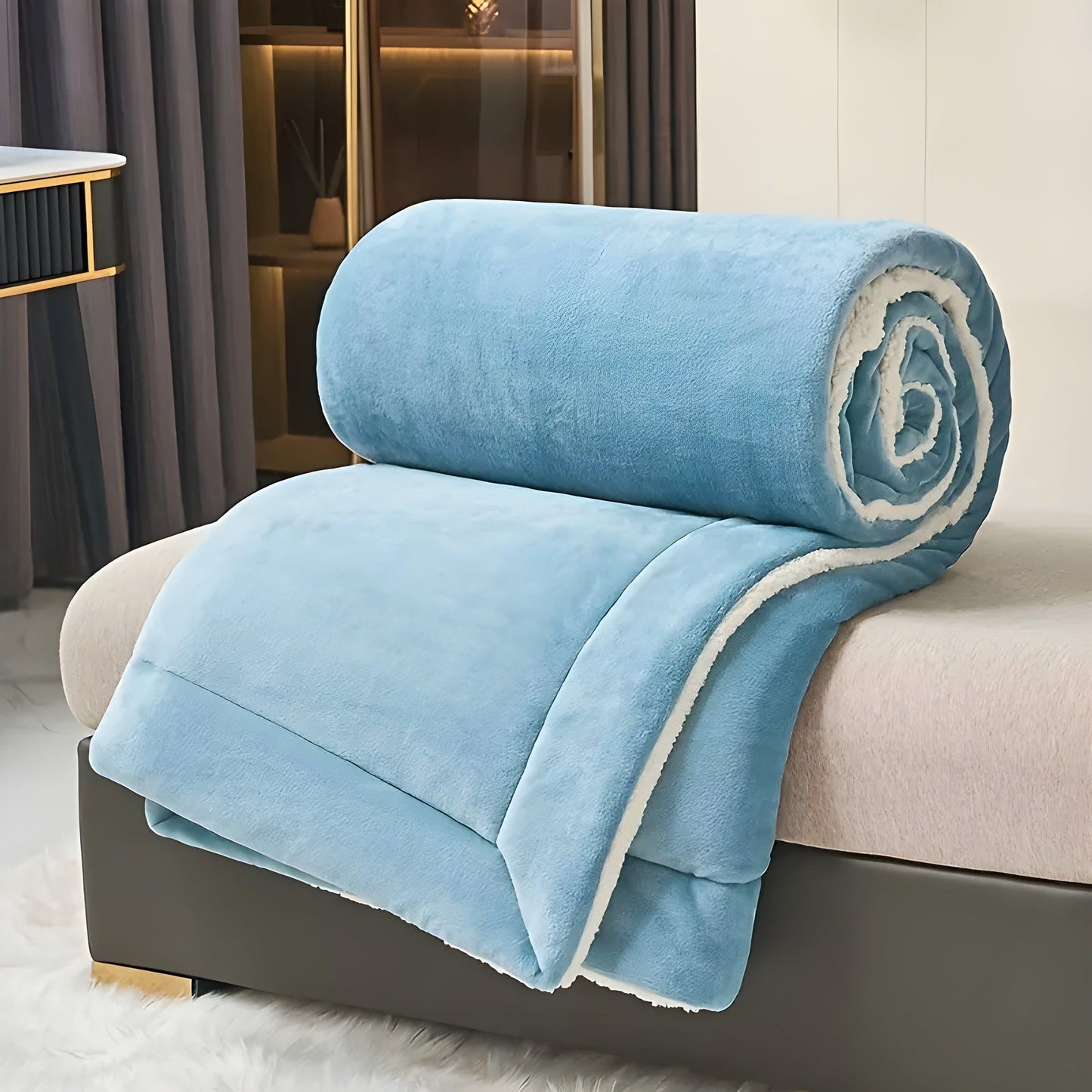 CloudNest Comforter - Varm Dubbel-Lager Tjock Quilt