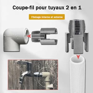 Carvallo Duo – Präzise Gewinde inuti & utanför med bara 1 verktyg (2-pack)