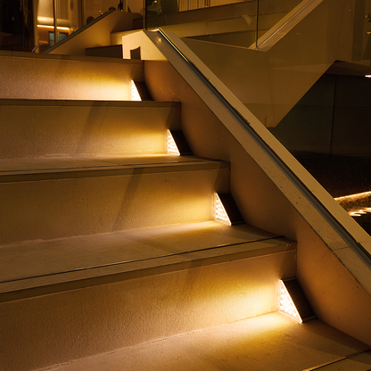 GlowPath – Solcellsdrivna steg- och trappbelysning| 1+1 Gratis