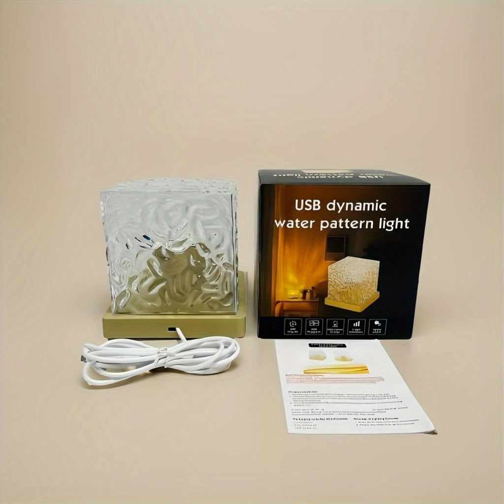 LumiGlow - Acryl USB Nattlampa med Touch Control