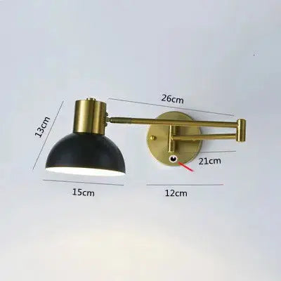 Carvallo - Dimbar LED Vägglampa för Modernt Kontor