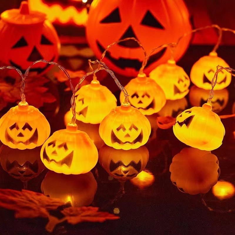 Carvallo – Halloween-ljus med pumpa- och spöksformer för festlig stämning