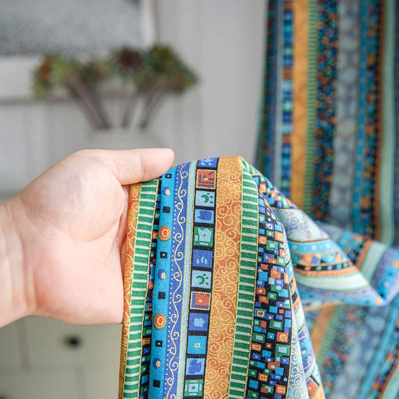 Färggranna Pärlfrans Gardin Ljusfilter Draperier