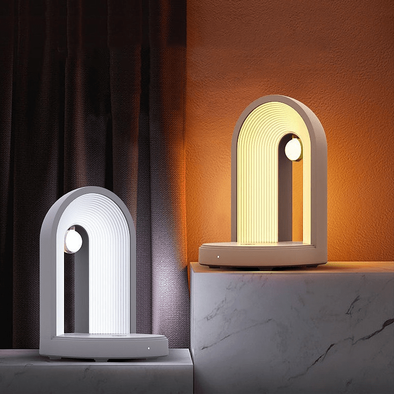 Bågformad Bordslampa