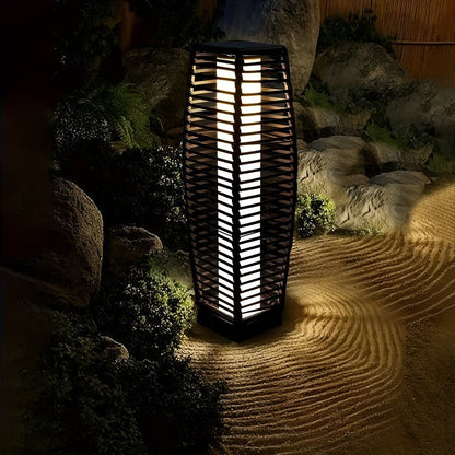 OutdoorShimmer Light - Mångsidig Solcells Utomhus Golvlampa