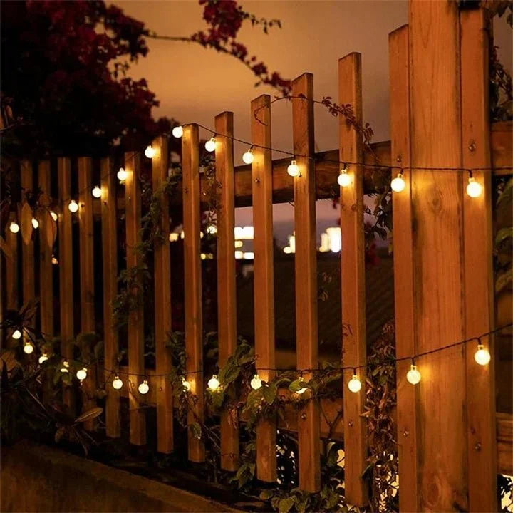 Solenergi LED Fe Fairy Lights | Vattentåliga Utomhus Ljus Slingor