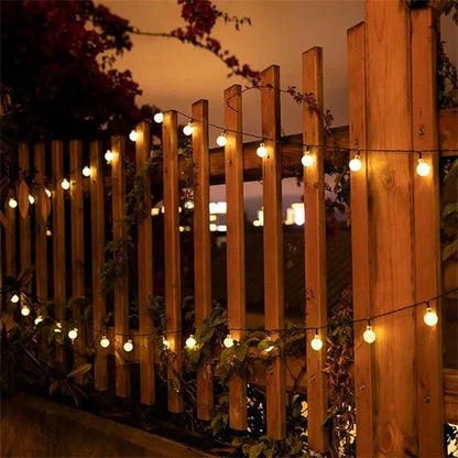 GlitterLuxe - Vattentäta solcell LED-ljusslingor